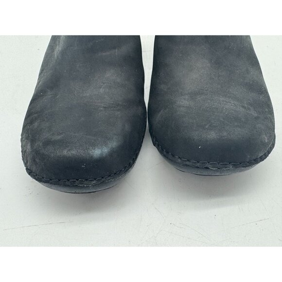 Merrell Womens Emma Clogs Shoes Size 8.5 Black Leather Comfort Slip-On Classic - Picture 11 of 13